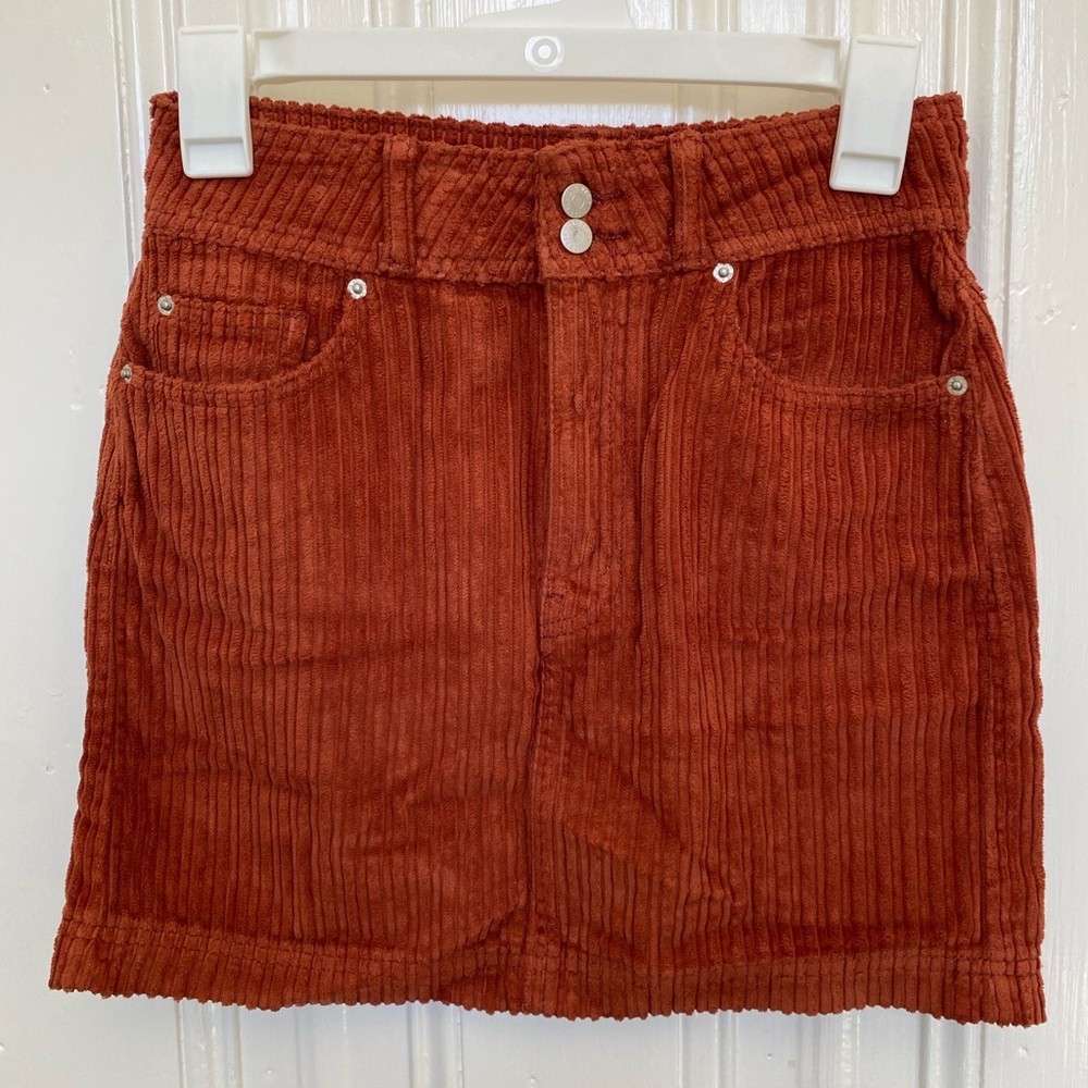 Urban Outfitters Burnt Orange Skirt XS